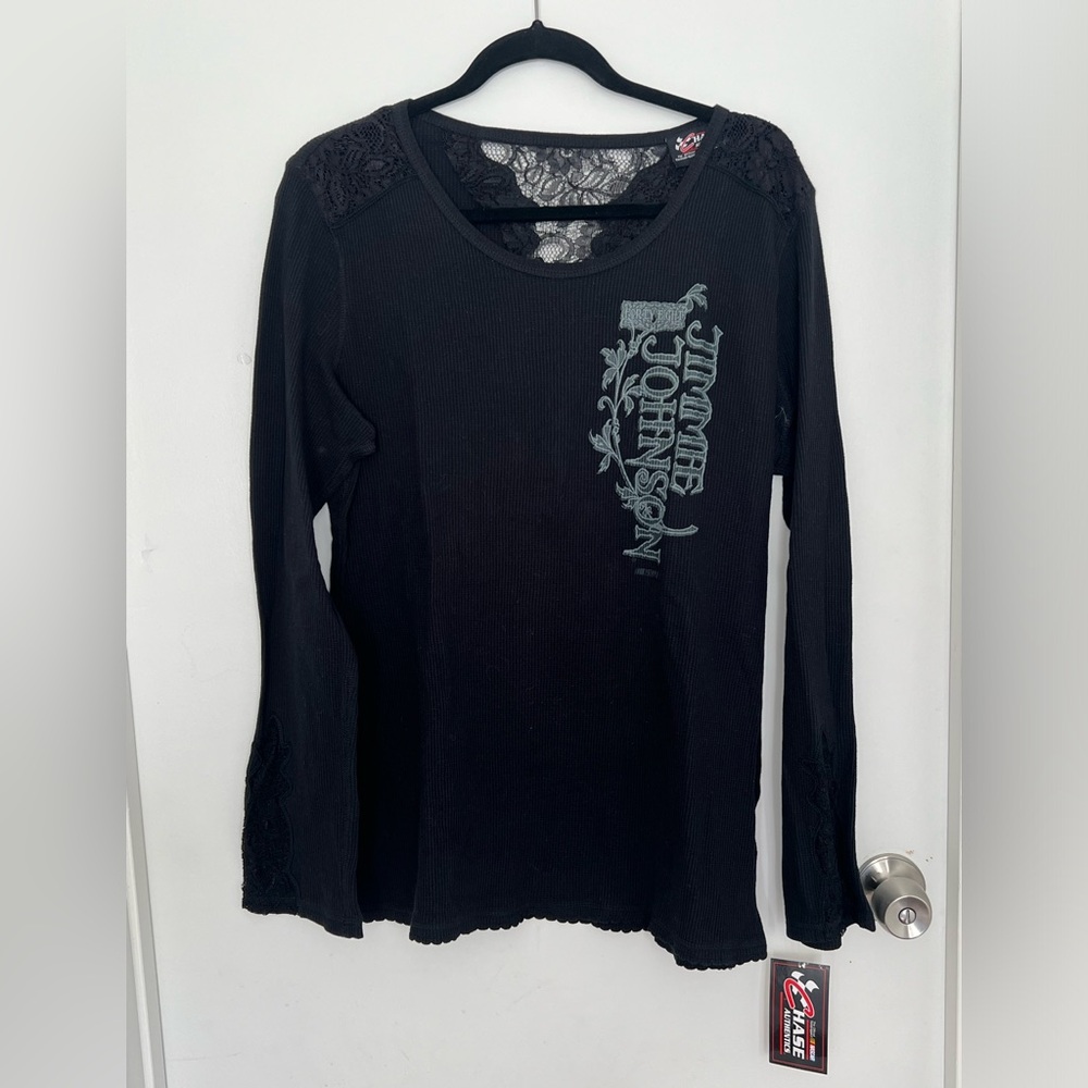 Women’s Jimmie Johnson Thermal Shirt Sz XL